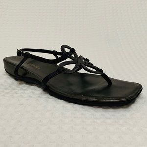 Aerosoles Comfort Flat Sandals Size 10 clover